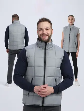 Жилет ОФИС зимний (серый)