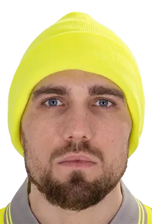 Шапка трикотажная двойная (лимонный)