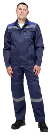 Костюм БУВИНИ ВОКЕР с ПК (т.синий/васильковый)