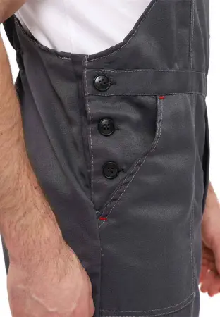 Костюм ЛЕГИОН с ПК (т.серый/красный)