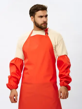 Нарукавники PROFLINE SPECIALIST влагозащитные ПВХ 550 (оранжевый)