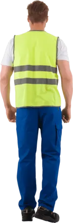 Жилет сигнальный лимонный