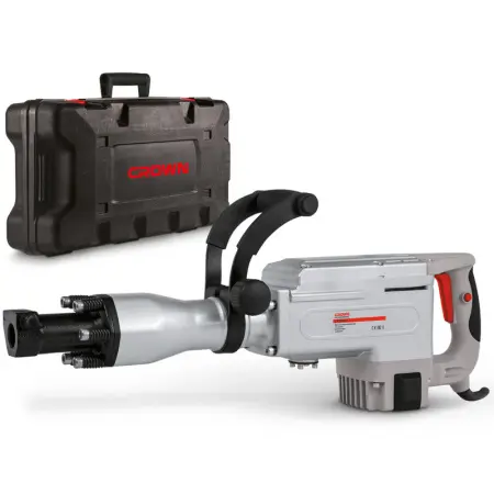 Отбойный молоток CROWN CT18024 BMC 1700Вт HEX 30 1300уд/мин 45Дж