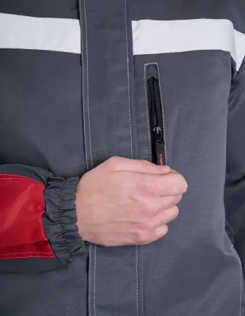 Костюм РОУД с ПК (серый/красный)