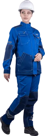 Куртка ЭДВАНС женская (василек/синий)