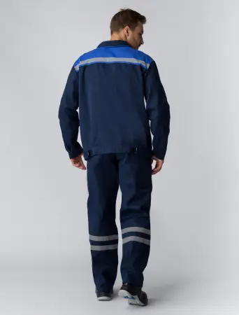 Костюм для ИТР с ПК (т.синий/васильковый) Костюм для ИТР с ПК (т.синий/васильковый)