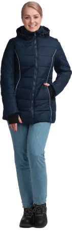 Куртка ФЬЮЖЕН женская зимняя (т.синий)