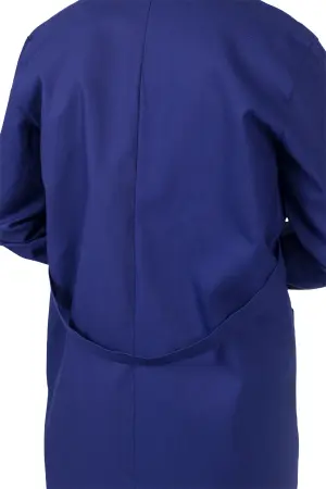 Халат ДИАГОНАЛЬ (синий)