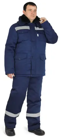 Костюм МАСТЕР ПЛЮС СОП зимний с ПК (т.синий)
