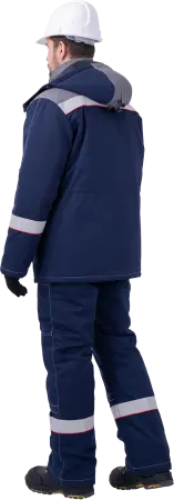 Костюм НАДЫМ зимний (т.синий/серый)