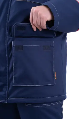 Костюм НАДЫМ зимний (т.синий/серый)