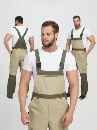 Полукомбинезон ЧЕЛСИ CH (хаки/бежевый)