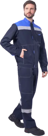 Костюм РАЦИОНАЛИЗАТОР с БР (т.синий/василёк)