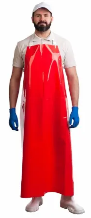 Фартук ЛАРИПОЛ ПУ уплотненный 90x130см (красный)