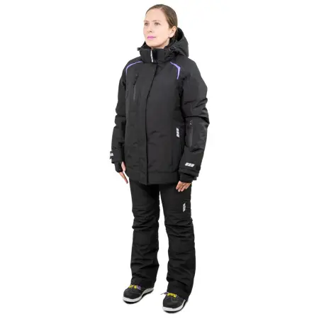 Куртка BRODEKS KW 208 женская зимняя (черный)