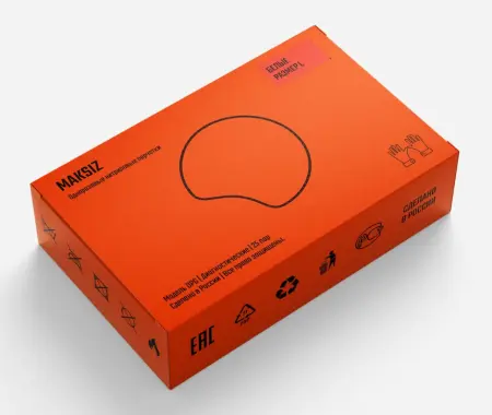 Перчатки DPG MEDIUM WHITE нитриловые неопудренные одноразовые (белый)