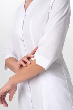 Халат АДАЖИО (белый) женские медицинские