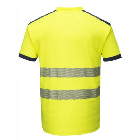 Футболка PORTWEST T181 сигнальная (желтый/т.синий) Футболка PORTWEST T181 сигнальная (желтый/т.синий)