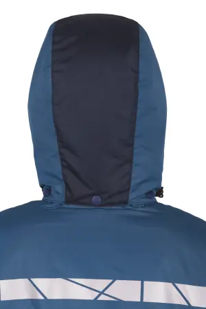 Куртка ВИРАЖ НЕО женская зимняя (морская волна/т.синий)