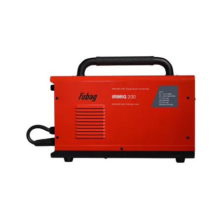 Сварочный инверторный полуавтомат FUBAG IRMIG 200 с горелкой FB 250 3 м