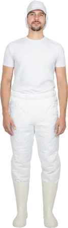 Брюки АПРЕЛЬ зимние (белый)