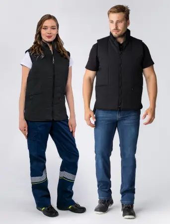 Жилет УНИВЕРСАЛЬНЫЙ зимний (черный)