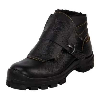 Ботинки сварщика ТОПГАРД 1 ШКпПКЩ Нитрил шерстяной мех с КП и АС