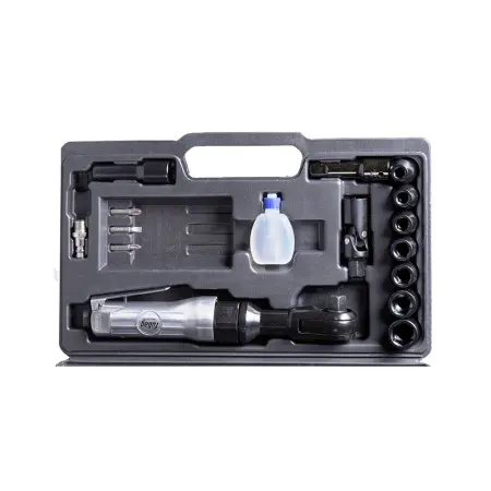 Пневмогайковерт угловой FUBAG RW61 с набором в кейсе