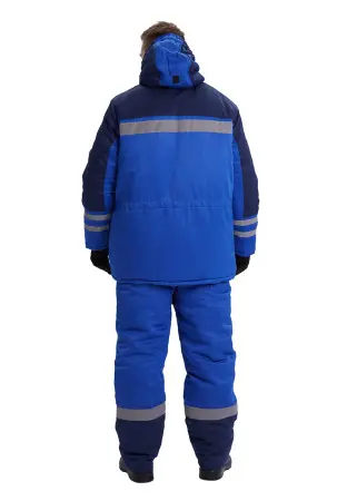 Костюм ЗИМНИК зимний с БР (василек/т.синий)