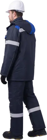 Костюм СТАРАТЕЛЬ зимний с БР (синий/василёк)