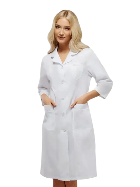 Халат ГРАЦИЯ женский медицинский (белый) женские медицинские