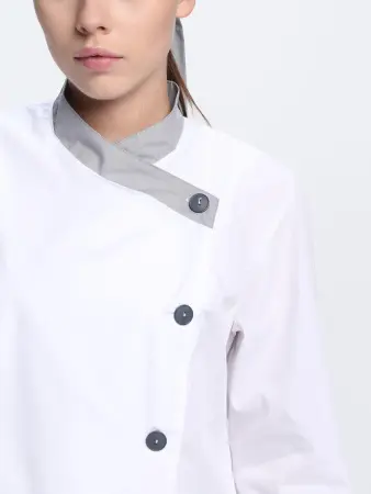 Костюм КАНДИ женский (серый/белый)