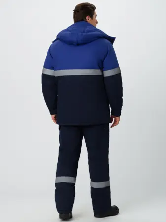 Костюм ЭКСПЕРТ-АНТИСТАТ МВО зимний с ПК (т.синий/васильковый)