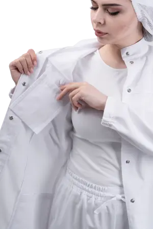 Халат АПРЕЛИЯ ХАССП (белый)