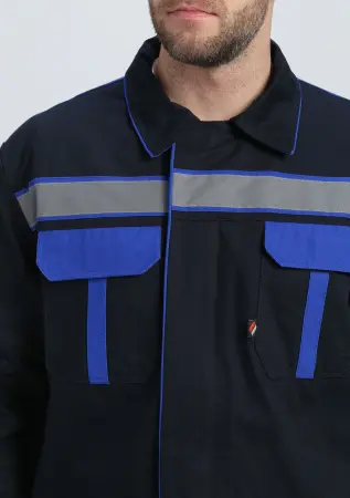 Костюм для ИТР СОП IMP с ПК (т.синий/васильковый) Костюм для ИТР СОП IMP с ПК (т.синий/васильковый)