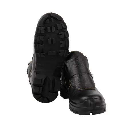 Ботинки сварщика ТОПГАРД 1 ШКпПКЩ Нитрил шерстяной мех с КП и АС