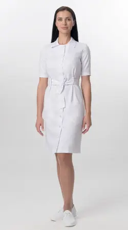 Халат ИРИДА женский (белый) женские медицинские