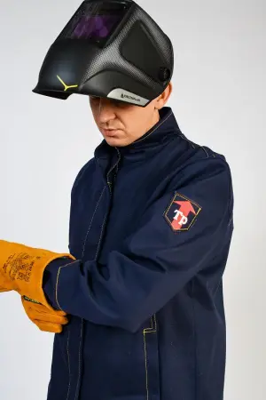 Костюм сварщика ВОЛАТ-У с БР 2 класс (синий)