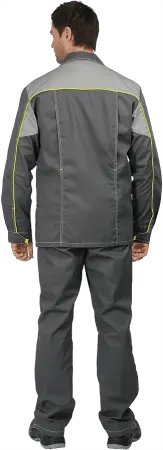 Куртка ТУРБО удлиненная (серый)