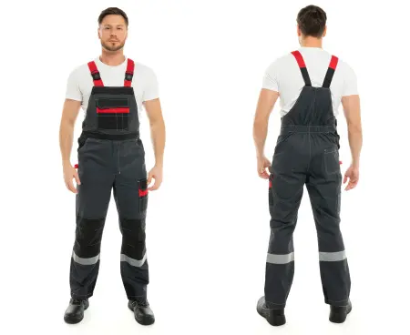 Костюм ФОРМУЛА КОТТОН ФП2 с ПК (т.серый/красный/черный)