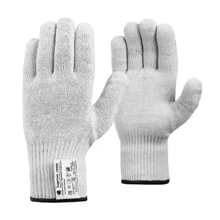 Перчатки ЛЮКС рабочие трикотажные 5-нитей (белый)