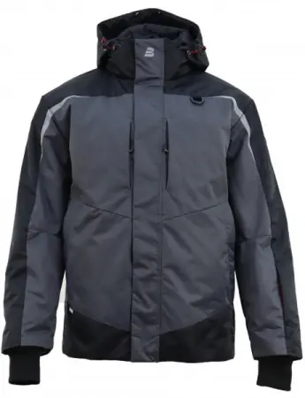 Куртка BRODEKS KW 231 зимняя (серый/черный)