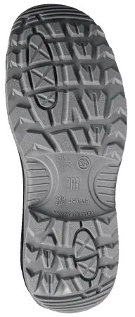 Ботинки СОЮЗНИК ПУ/ТПУ нат.кожа иск.мех с МП (черный)