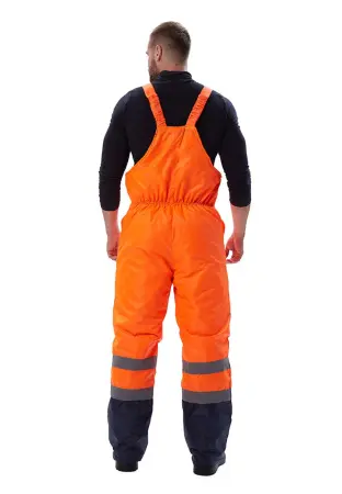 Костюм СКАНДИН-ДОРОЖНЫЙ зимний с ПК (оранжевый/т.синий)