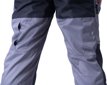 Костюм ЛОГЕР ПРОТЕКТ с ПК (серый/черный/лимонный)