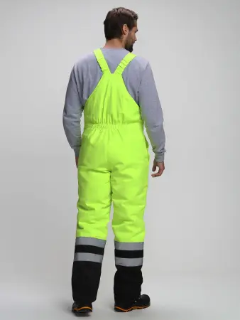 Костюм ДОРОЖНИК-УЛЬТРА зимний с ПК (лимонный/черный)