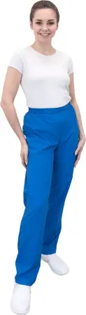 Костюм ШАРМ женский с БР (васильковый) женские медицинские