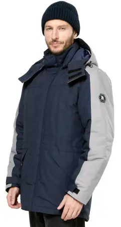 Куртка ЧЕЛЛЕНДЖЕР зимняя (синий/серый)