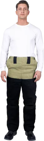 Костюм сварщика комбинированный спилок/брезент утепленный 2.6