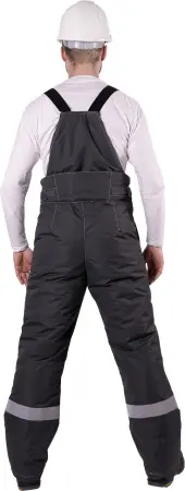 Костюм СТАРАТЕЛЬ ИМПОРТ зимний с БР (серый/красный)